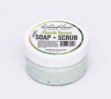 Load image into Gallery viewer, 2oz Muscle Rescue: Sugar Whip: SOAP + SCRUB (3-in-1)