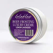Load image into Gallery viewer, 2oz. Lemon Lavender Body Frosting Creme