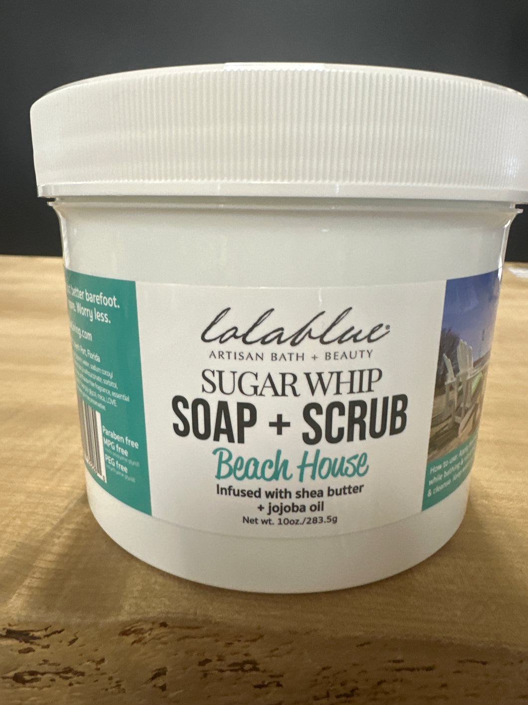 BULK 2 (pounds) Beach House  Sugar Whip: Soap + Scrub (BACK BAR SPA)