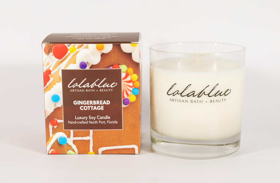 Gingerbread Cottage Soy Candle - Holiday Collection