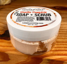 Load image into Gallery viewer, 2oz Vanilla 🎃 Pumpkin: Sugar Whip: SOAP + SCRUB (3-in-1)