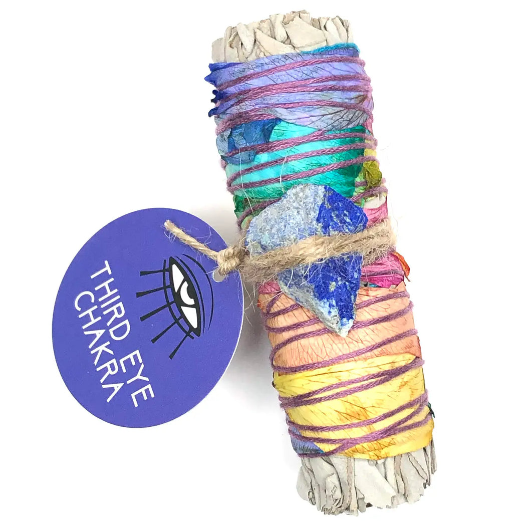 'Third eye Chakra' Ritual Sage Wand (NOT FOR WHOLESALE/CORPORATE ...