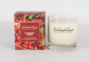 Cranberry Forest Soy Candle : Holiday Collection