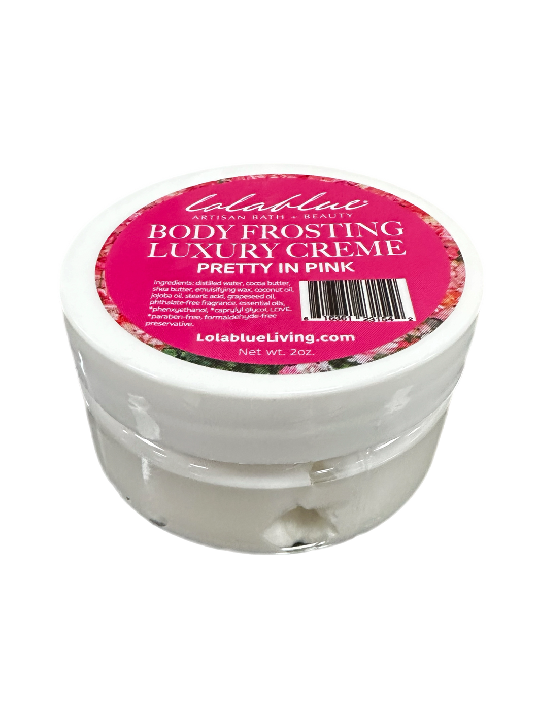 2oz. Pretty in Pink Body Frosting Creme