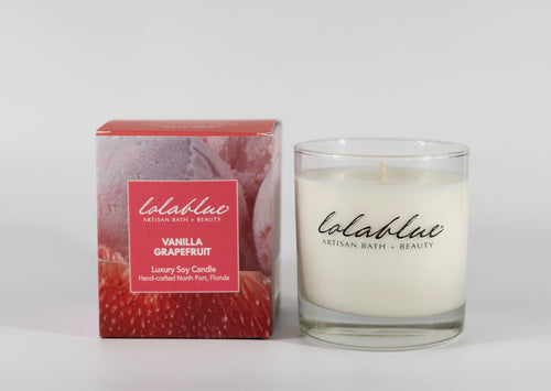 OUT OF STOCK WITH NO RESTOCK DATE: DUE TO FO SUPPLIER CLOSURE. Vanilla Grapefruit Soy Candle