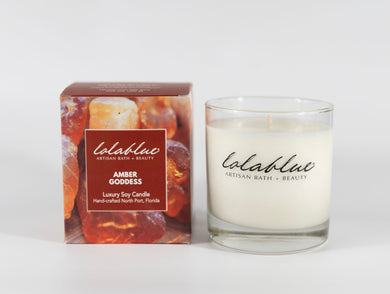 Amber Goddess Soy Candle