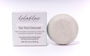 Shampoo bar : 2.5oz - Tea Tree Charcoal