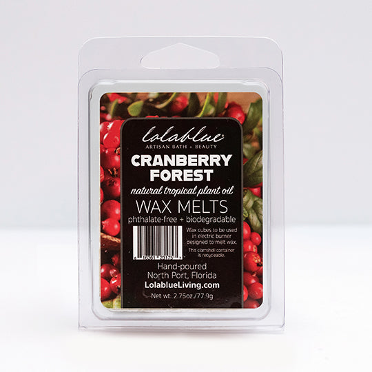 Cranberry Forest Wax Melts : Holiday Collection