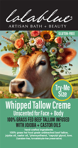 TRY-ME-SIZE Lolablue Whipped Tallow Creme - UNSCENTED/FRAGRANCE FREE