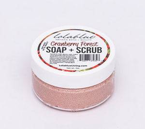 2oz Cranberry Forest: Sugar Whip: SOAP + SCRUB (3-in-1)