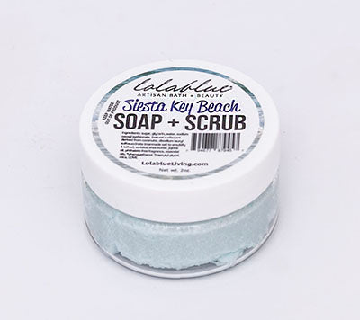 2oz Siesta Key Beach: Sugar Whip: SOAP + SCRUB (3-in-1)