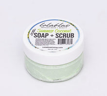 Load image into Gallery viewer, 2oz Summer Coconut: Sugar Whip: SOAP + SCRUB (3-in-1)