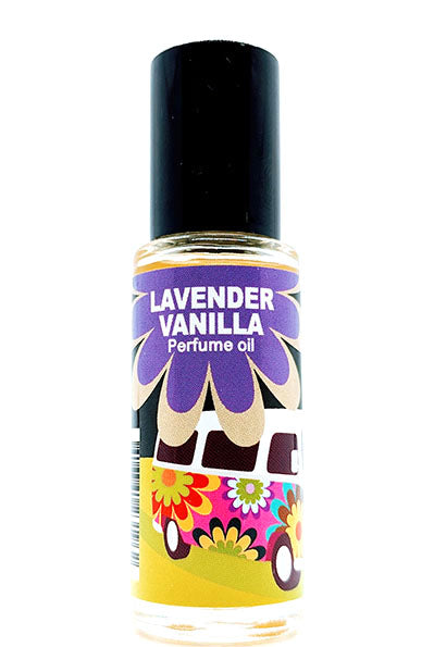 Lavender & Vanilla Natural Perfume Roll On, Lavender Essential Oils, All  Natural Fragrance, Vanilla Oil, Alcohol Free .33 oz. Floral