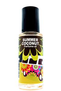 Summer Coconut Roll On Perfume Oil : 1.3oz