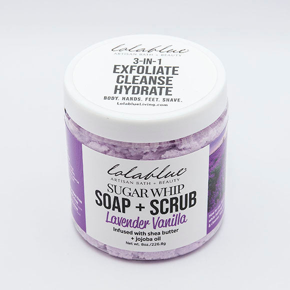 10oz. Sexy Mama: Sugar Whip: SOAP + SCRUB (3-in-1) – Lolablue Living