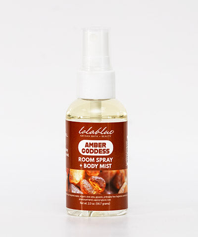 2oz  AMBER GODDESS : Room Spray + Body Mist