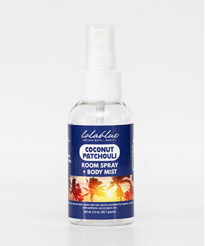 2oz COCONUT PATCHOULI : Room Spray + Body Mist