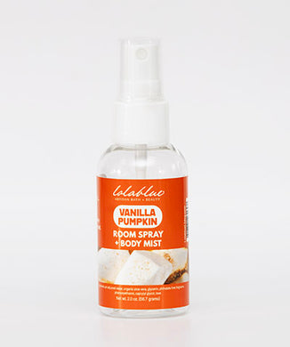 2oz VANILLA PUMPKIN : Room Spray + Body Mist