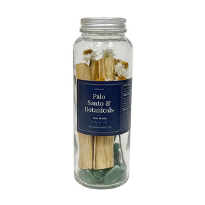 Palo Santo & Chamomile Smudging Jar Set - Harvested in Peru (Not for wholesale/corporate)