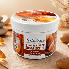 Load image into Gallery viewer, Amber Goddess 4-in-1 Whipped Sugar Scrub – 9 oz