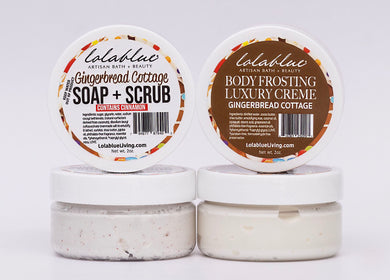 Dynamic Duo - 2oz Gingerbread Cottage SCRUB & CREME