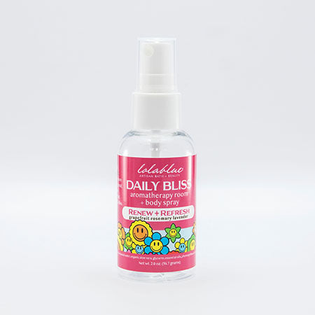 2oz Daily Bliss Aromatherapy Spray: Renew + Refresh (grapefruit, rosemary, lavender)