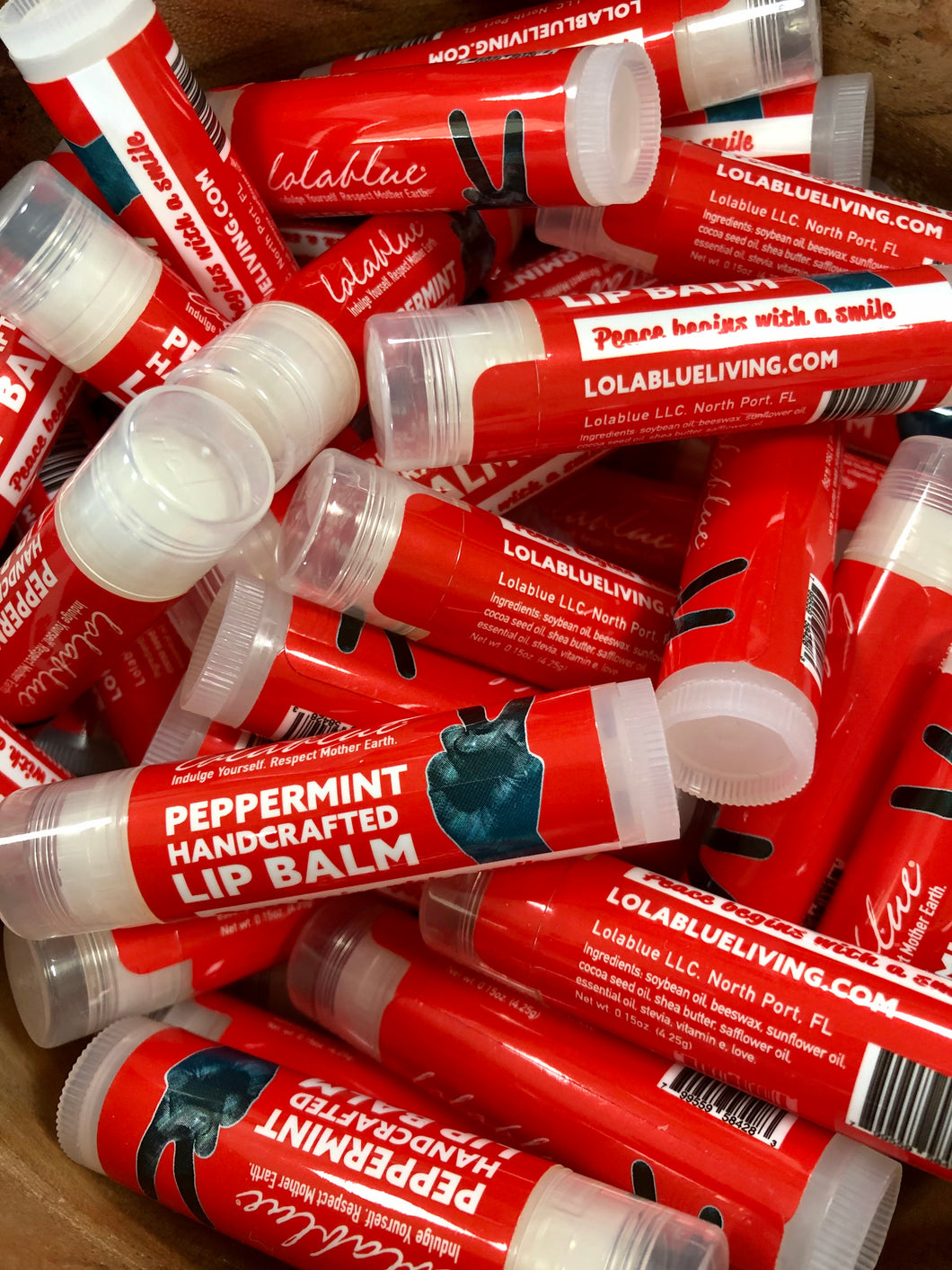 Peppermint Lip Balm (NOW contains coconut oil)