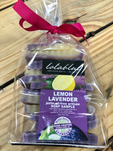 Load image into Gallery viewer, Lemon Lavender - One HALF POUND Bag of soap ends/travel sizes