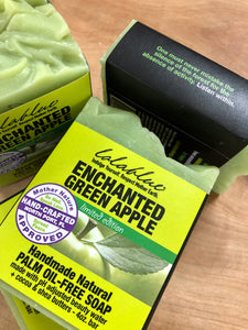 50% off! Enchanted Green Apple Soap - Limited Edition