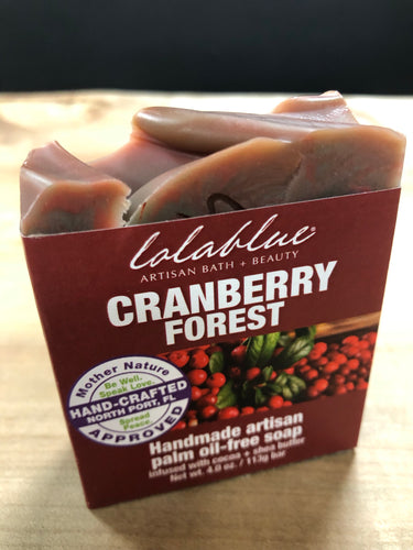 25% off Cranberry Forest Soap