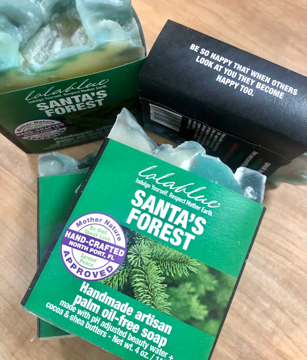 25% off Santa's Forest Soap