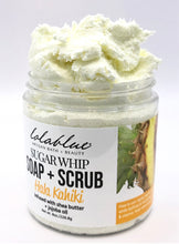 Load image into Gallery viewer, Spring special! 10oz Hala Kahiki: Sugar Whip: SOAP + SCRUB (3-in-1)